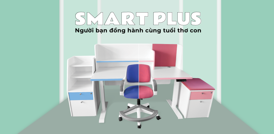 Bộ bàn ghế học thông minh Smart Plus